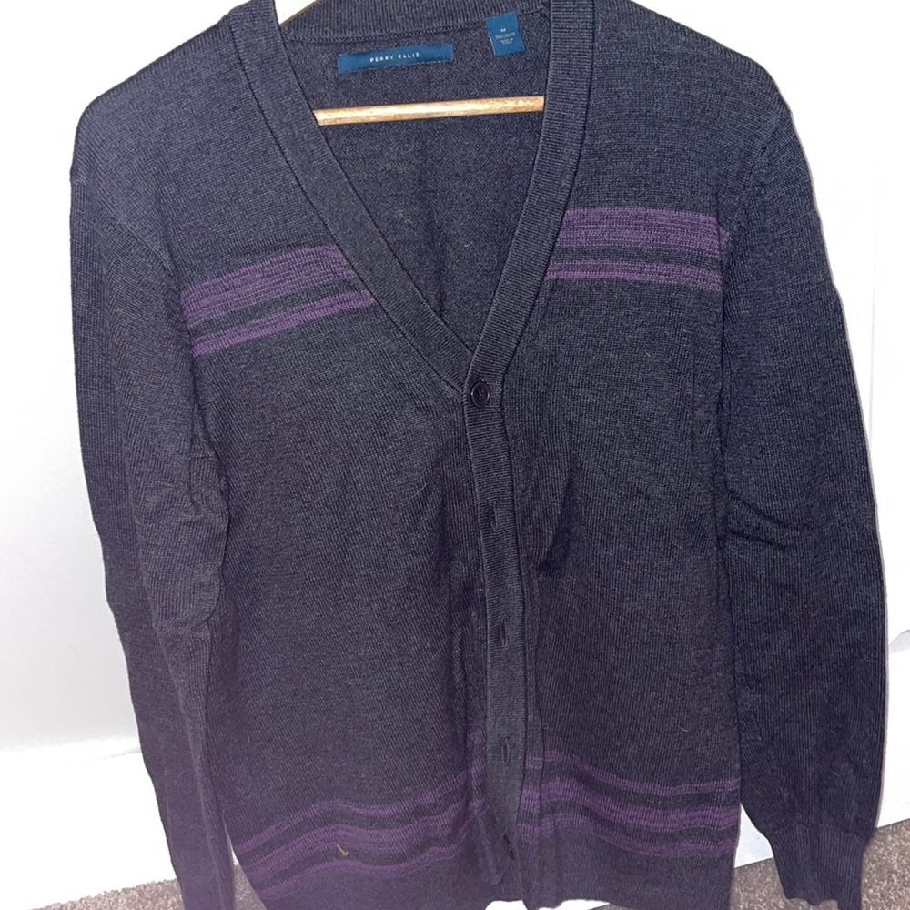 Perry Ellis knit cardigan